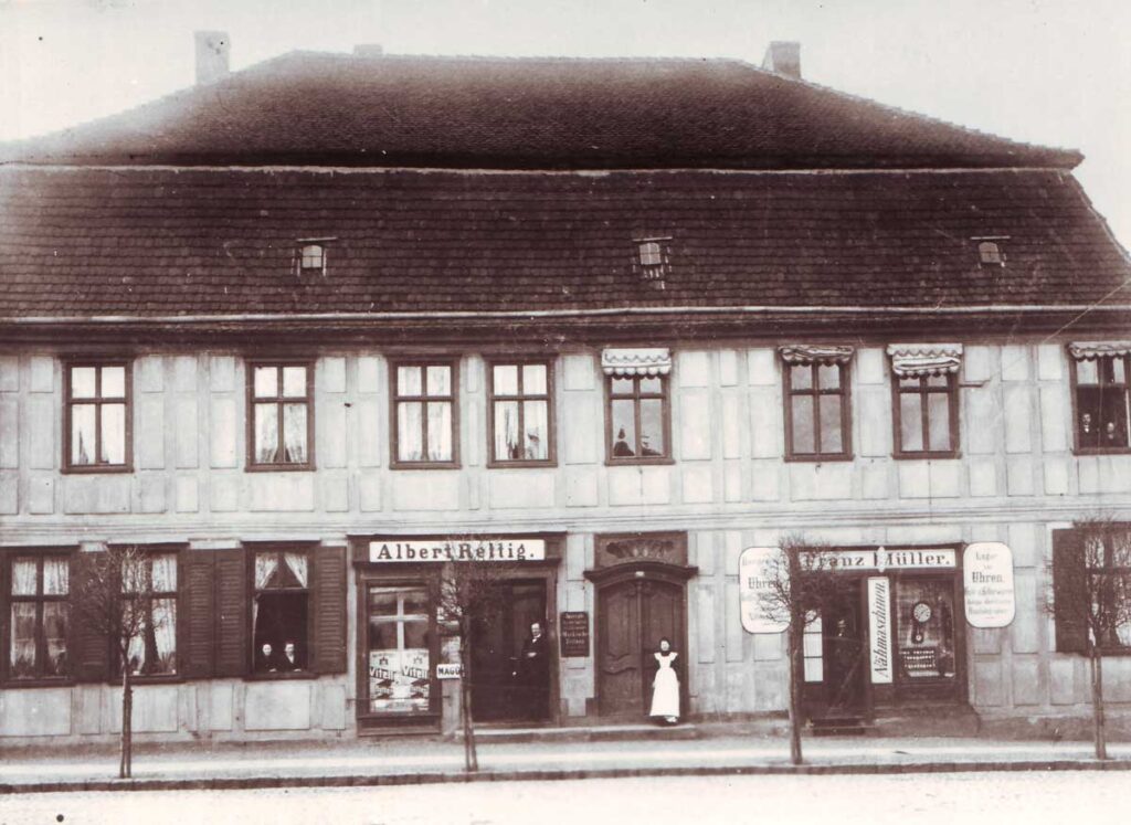 Historisches Foto vdes Hauses von 1916