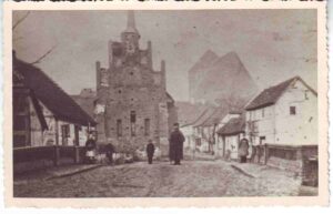 Wildberger Tor/Borchertstr.: Heilig-Geist-Hospital vor 1896, historische Postkarte