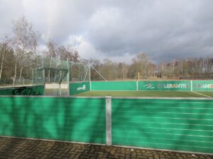 Spielplatz Wusterhausen. DFB Mini Spielfeld