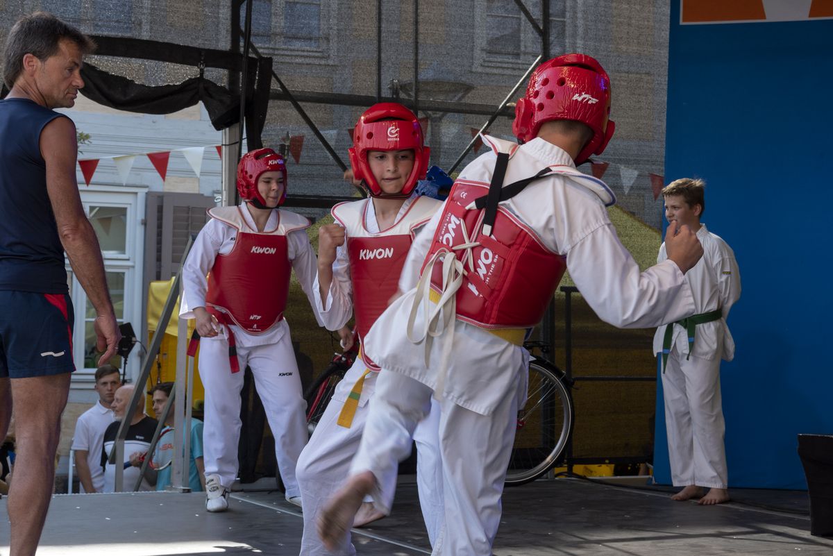 Taekwondo-Verein Taeguk e.V. Wusterhausen. Foto Erik-Jan Ouwerkerk